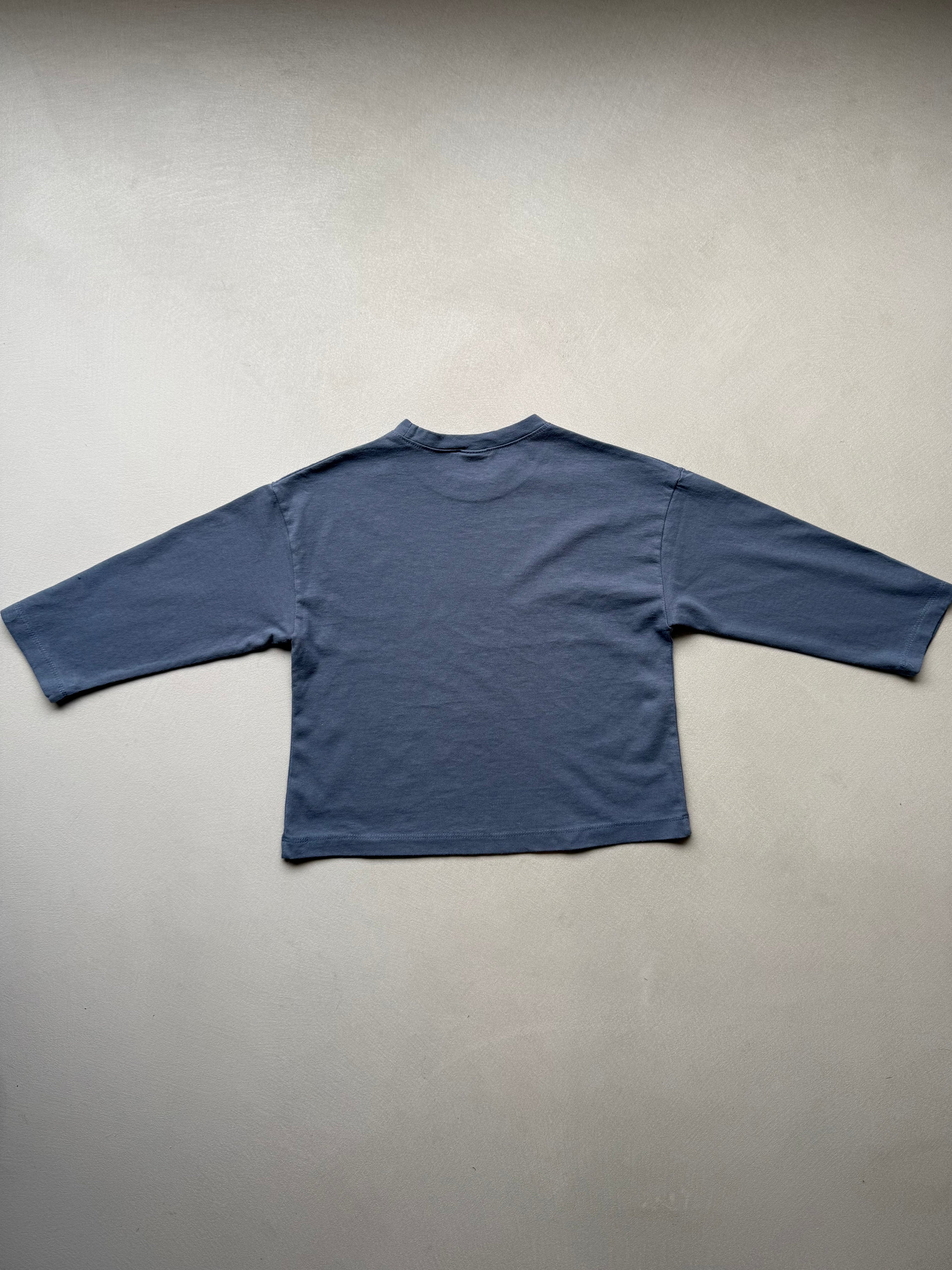 Daily tee blue