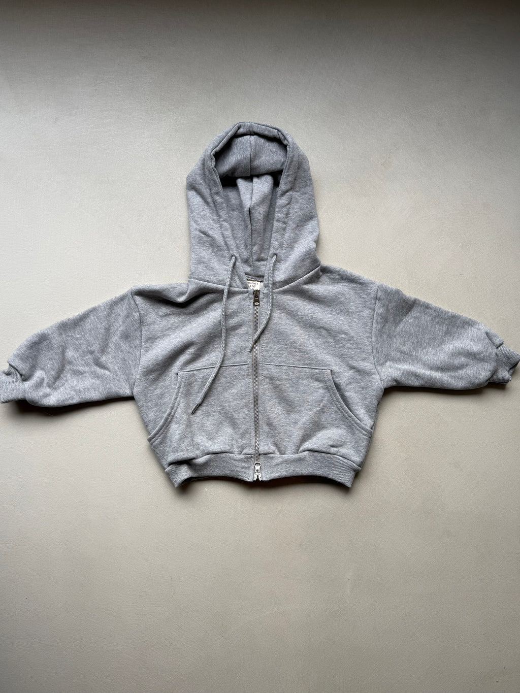 Zip hoodie grey