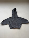 Washed black hoodie