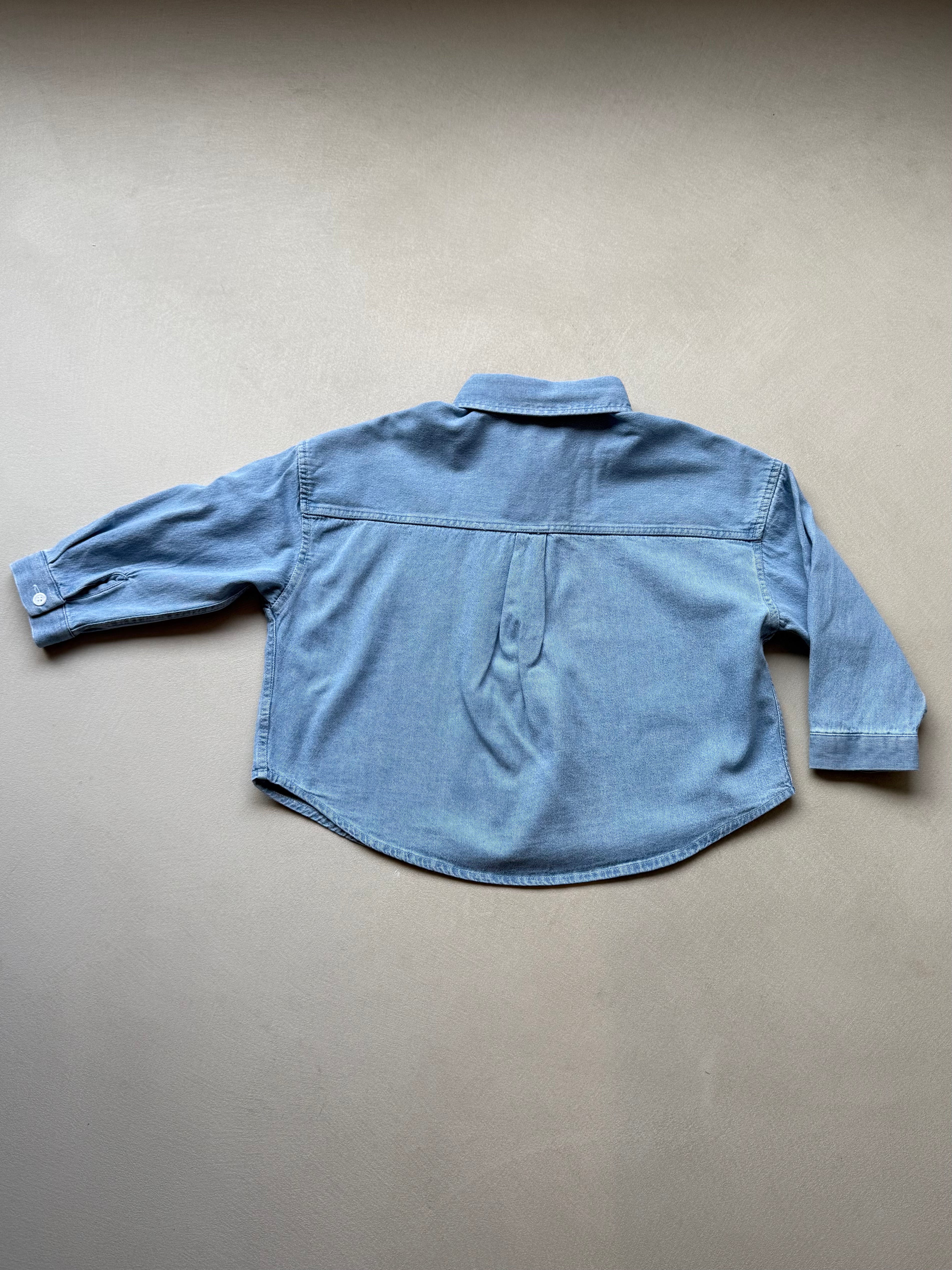 Denim shirt blue