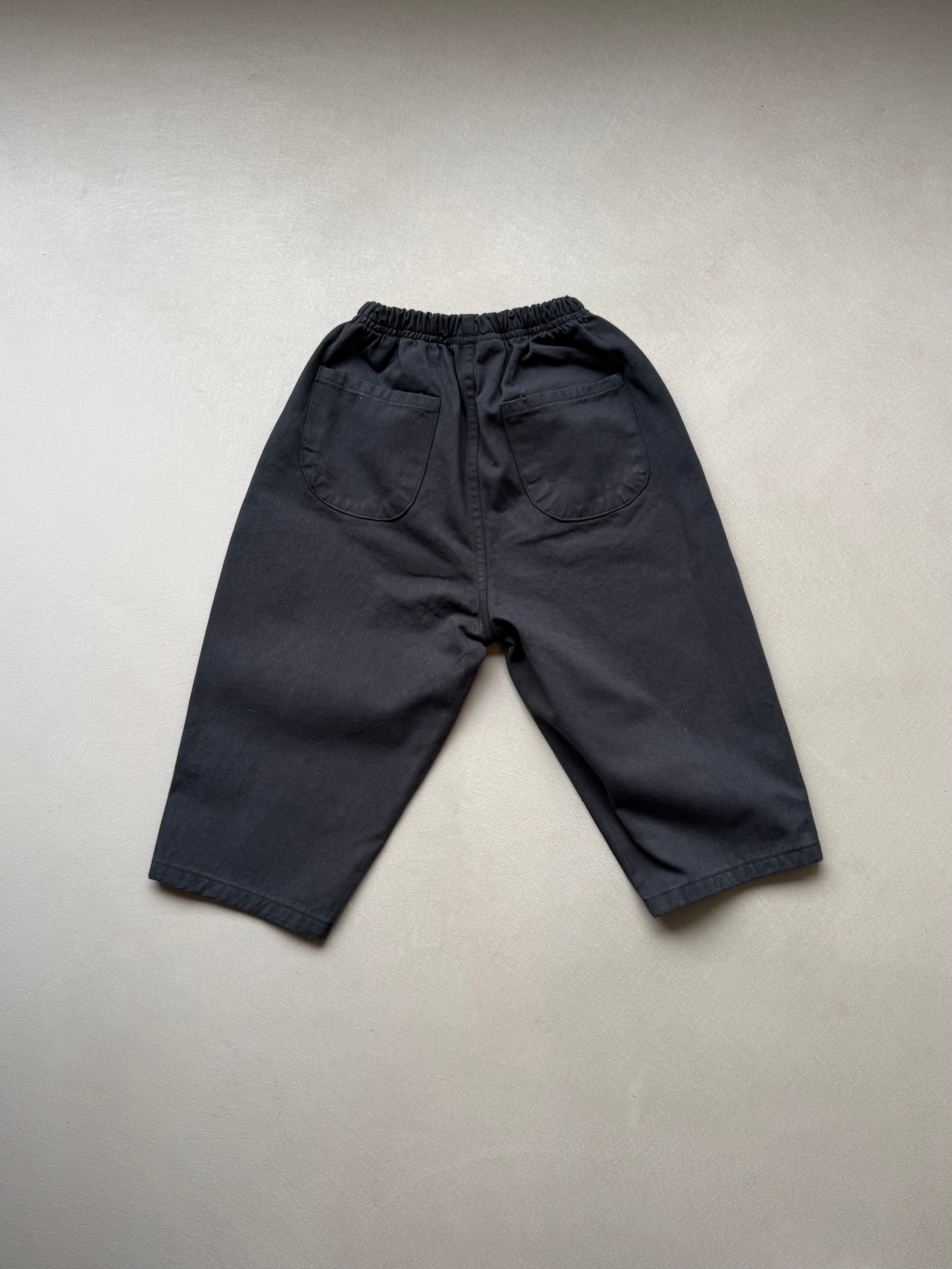 Cotton pants charcoal