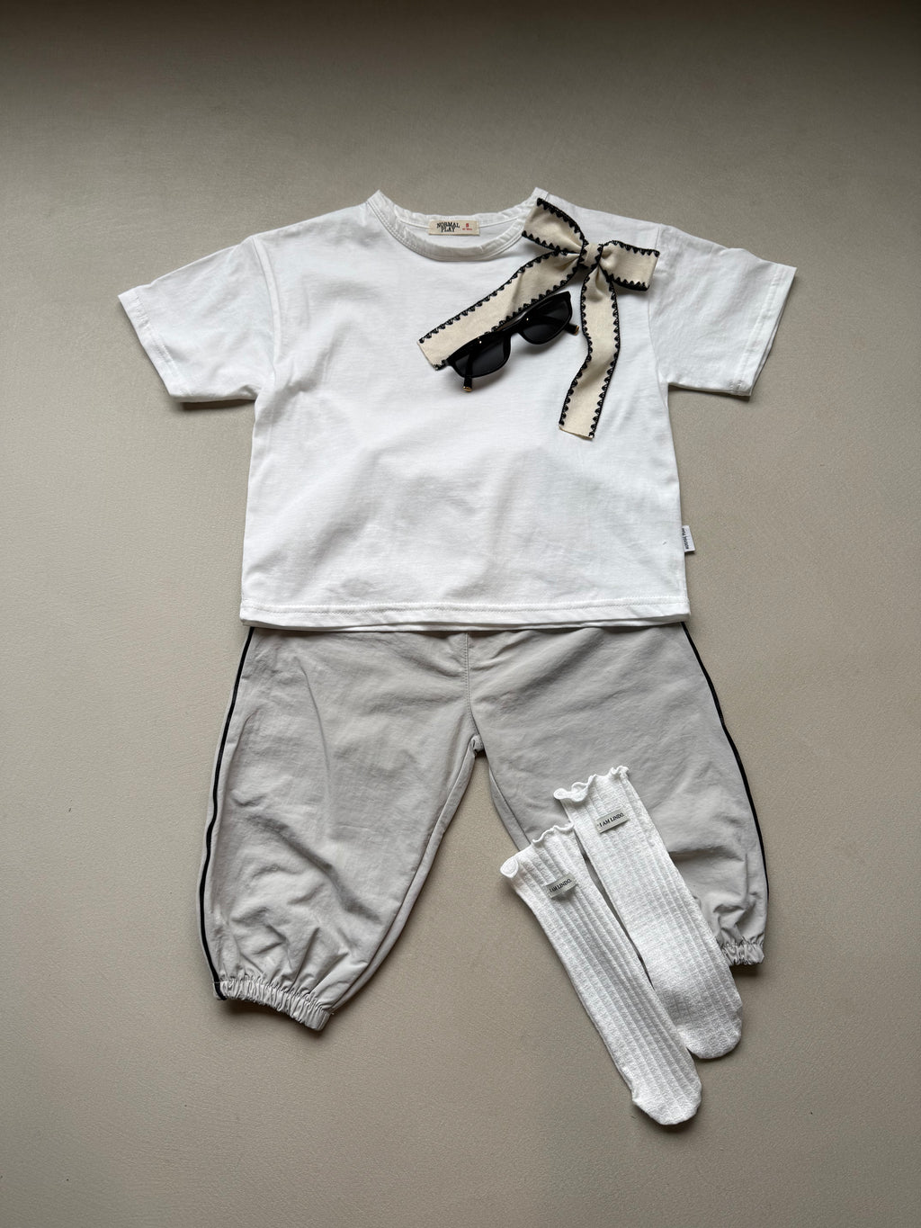 Parachute pants grey