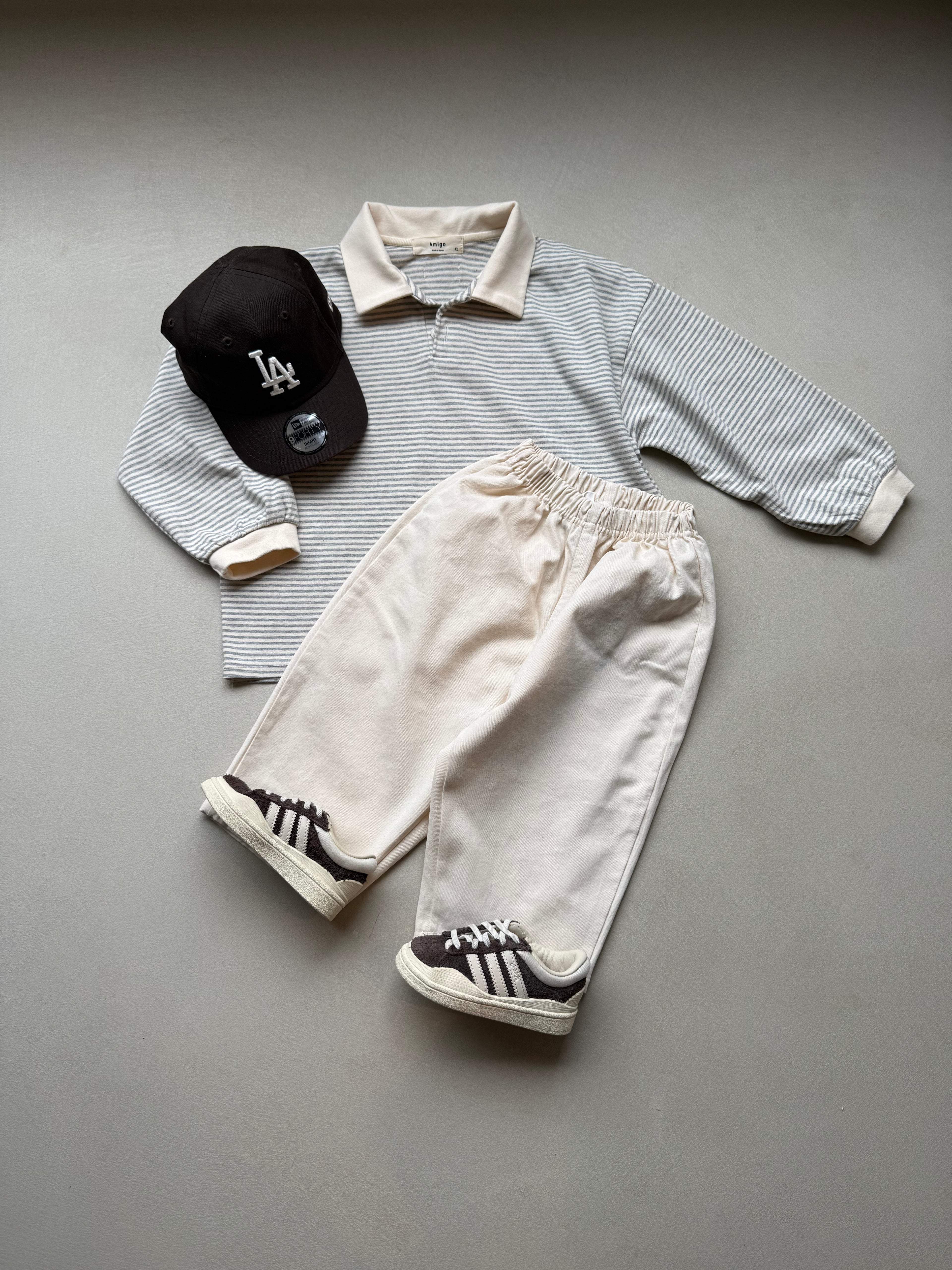 Polo tee grey