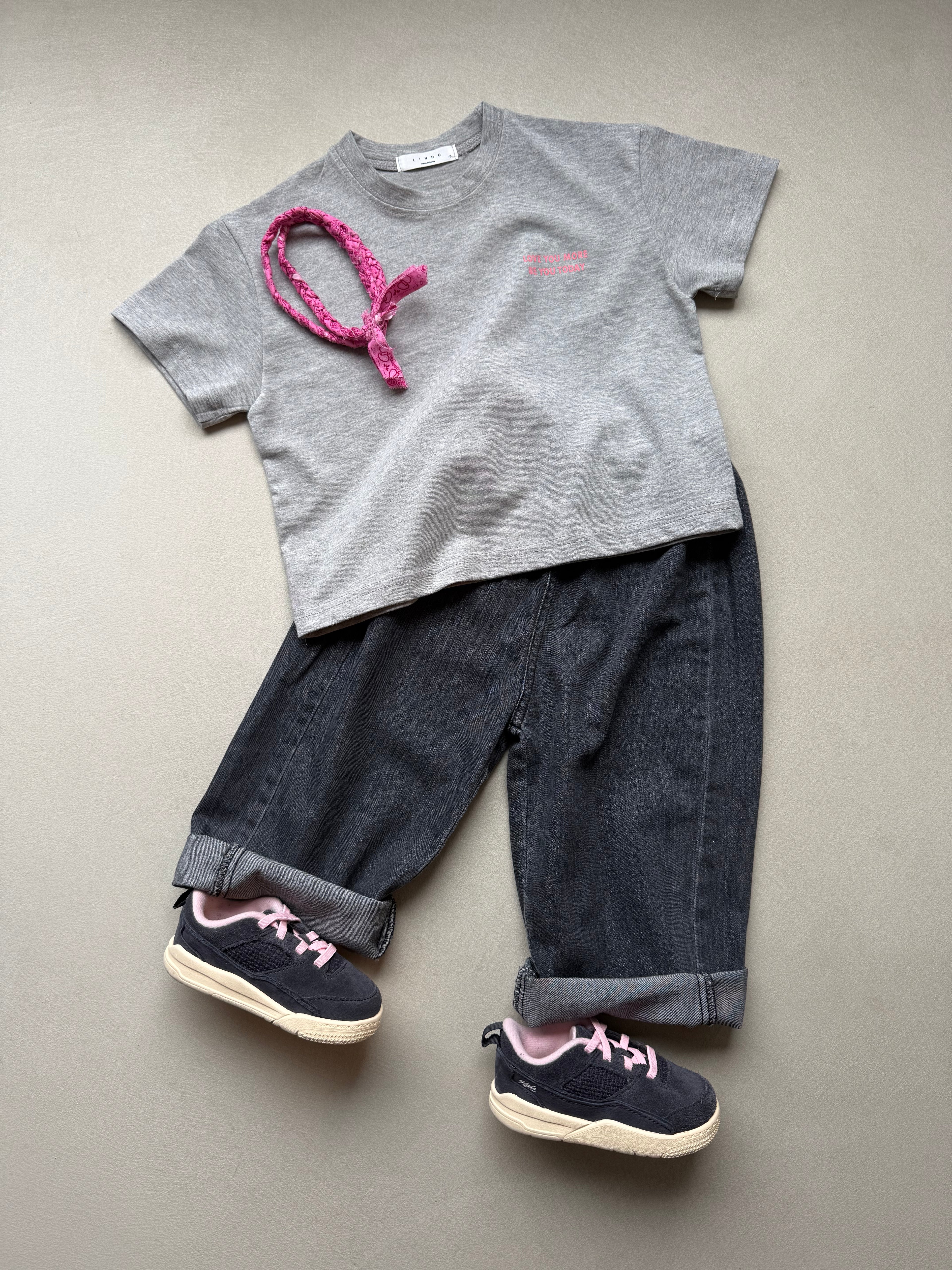 Today short tee grey