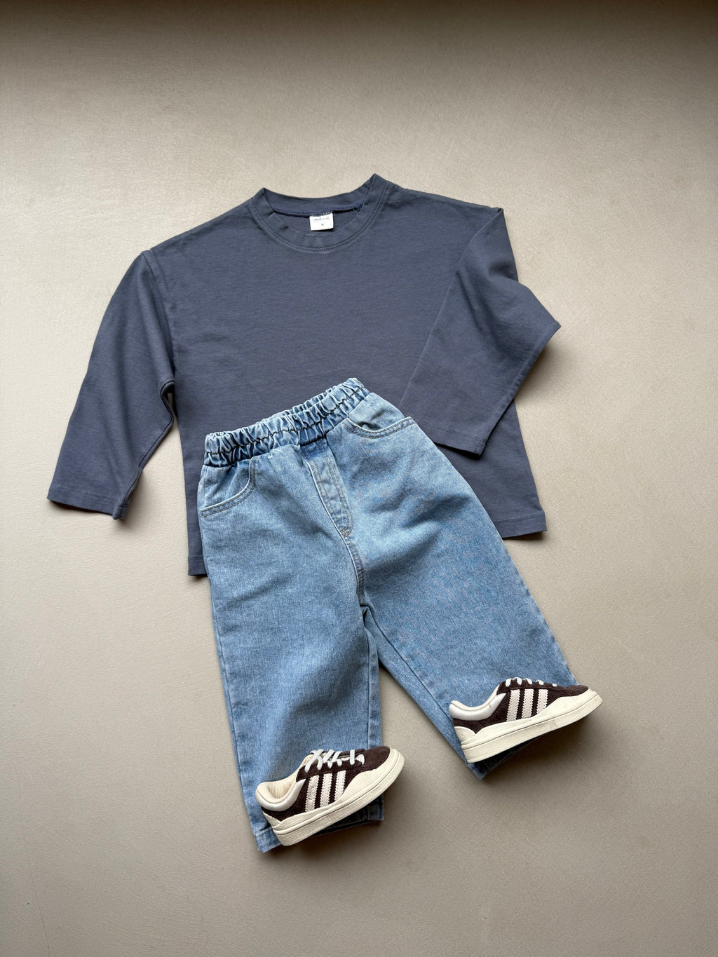 Daily tee blue