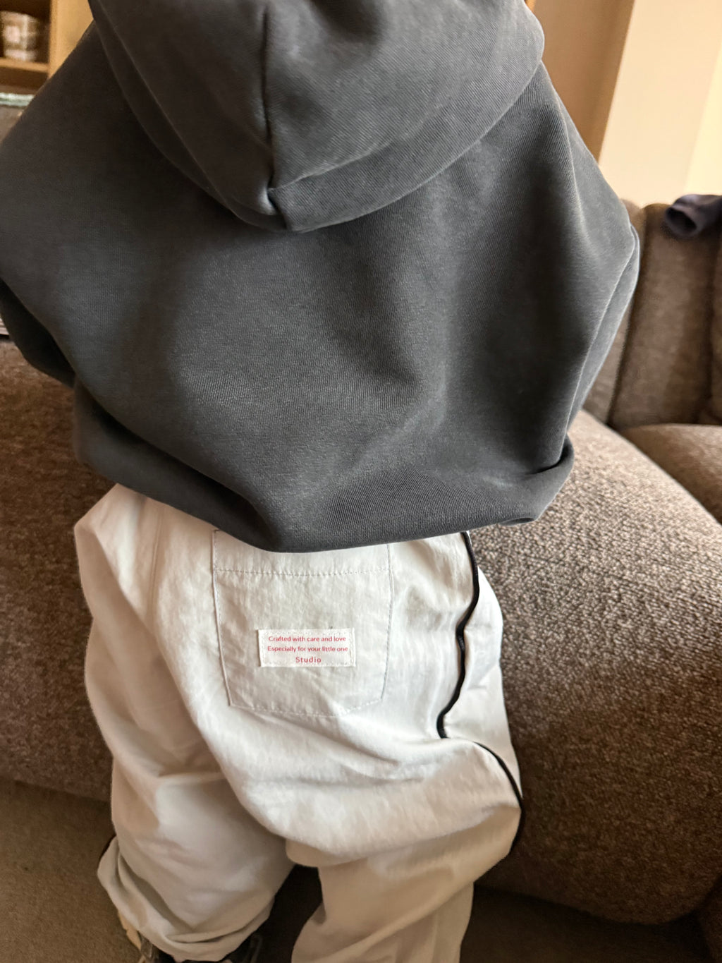 Parachute pants grey