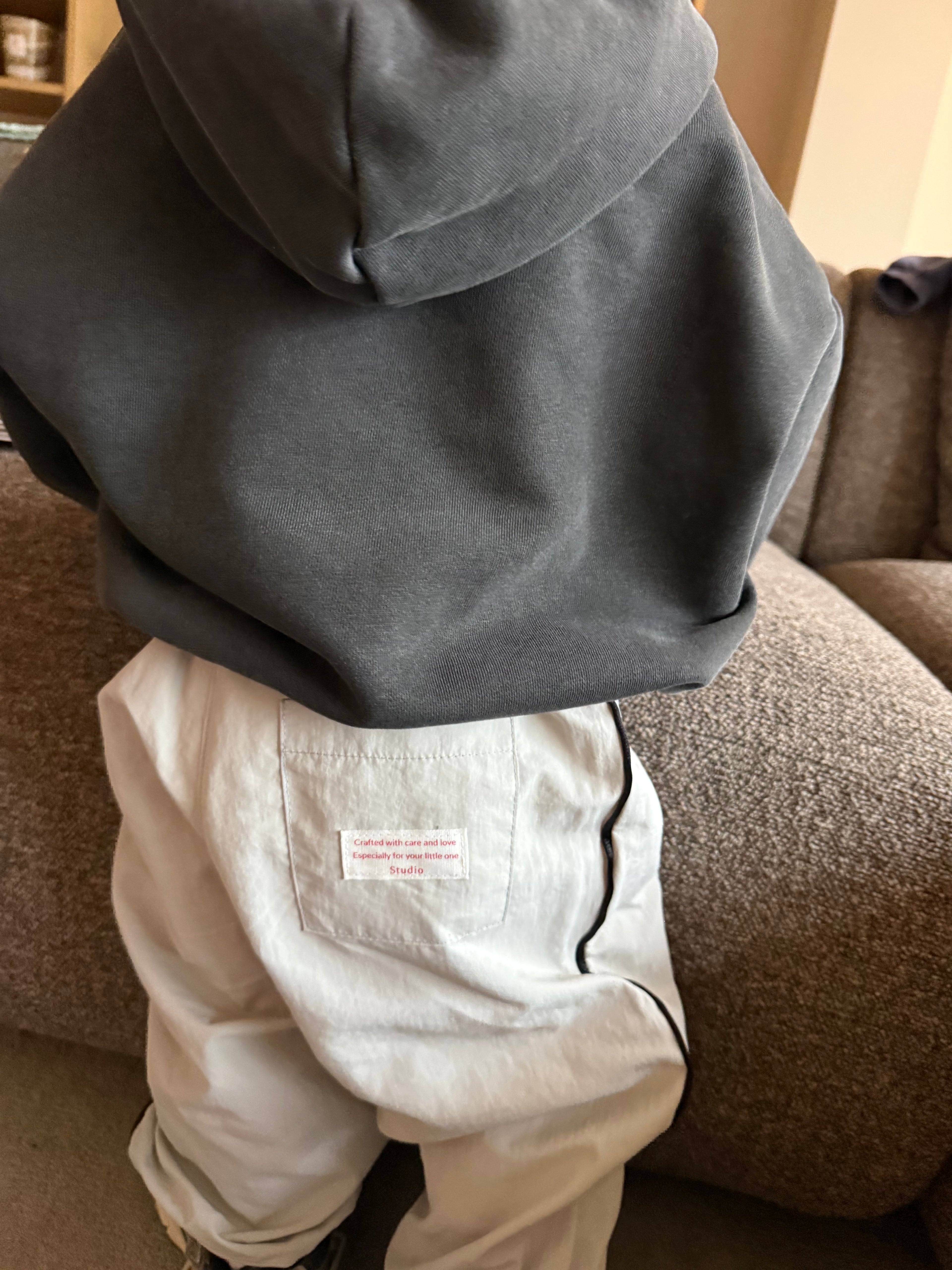 Parachute pants grey