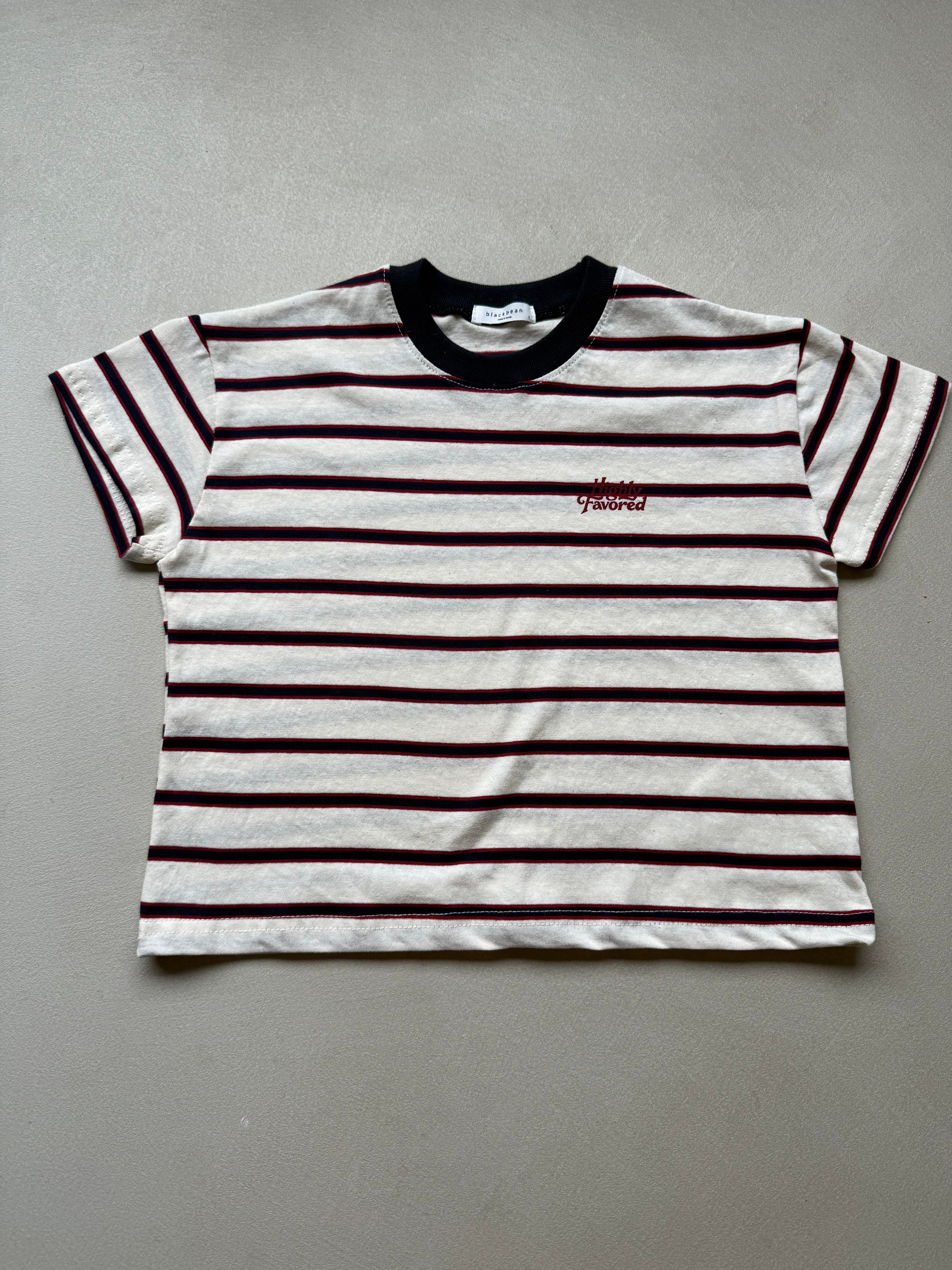 Stripe short tee