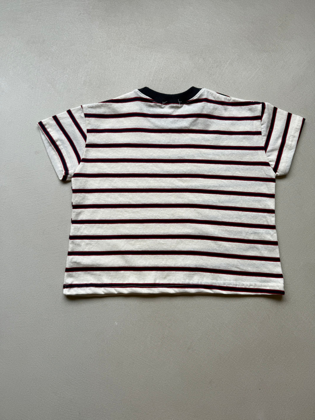 Stripe short tee