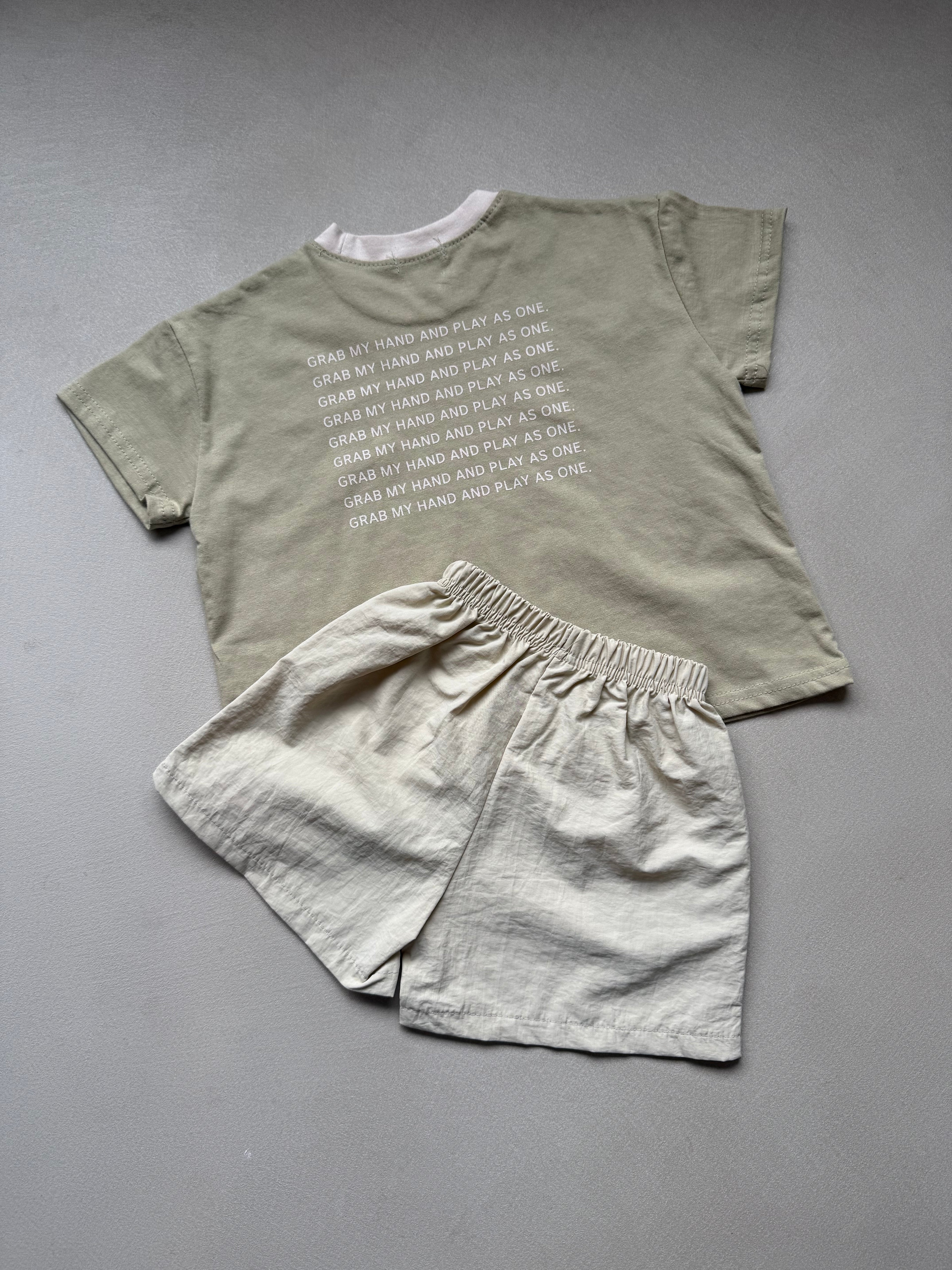 Parachute short beige