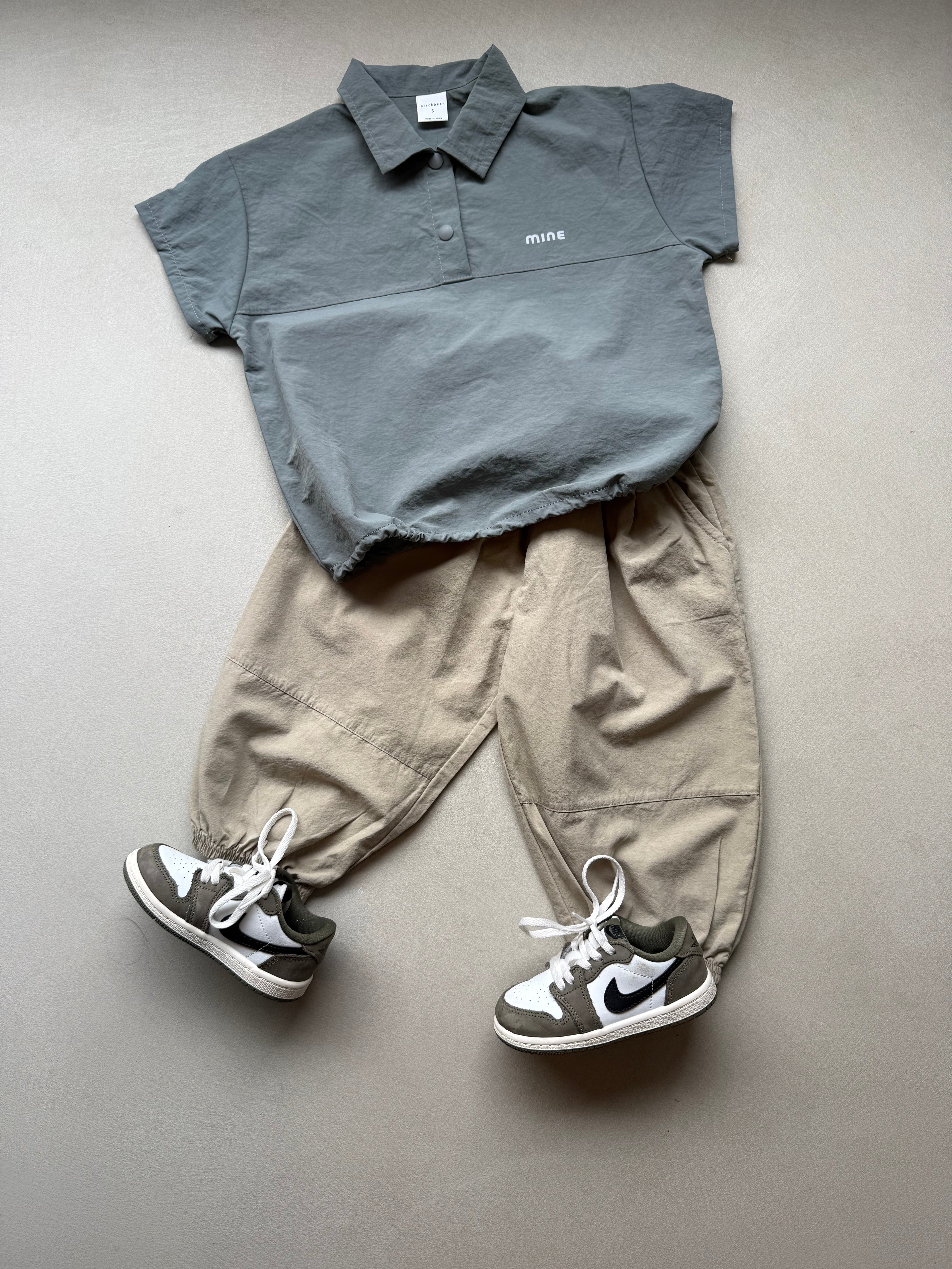 Parachute pants beige