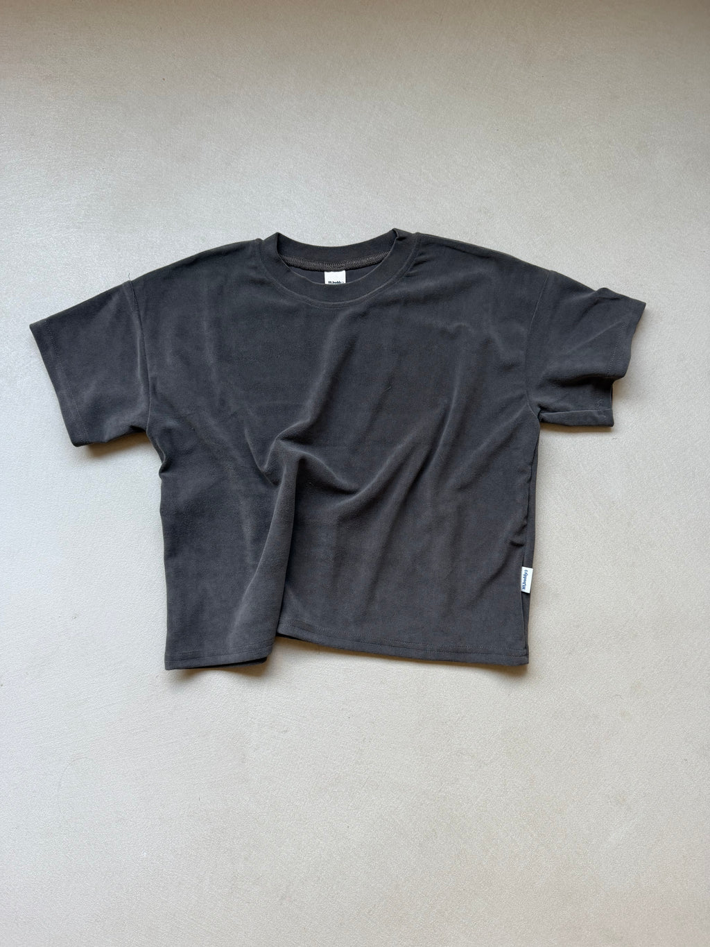 Velvet tee khaki green