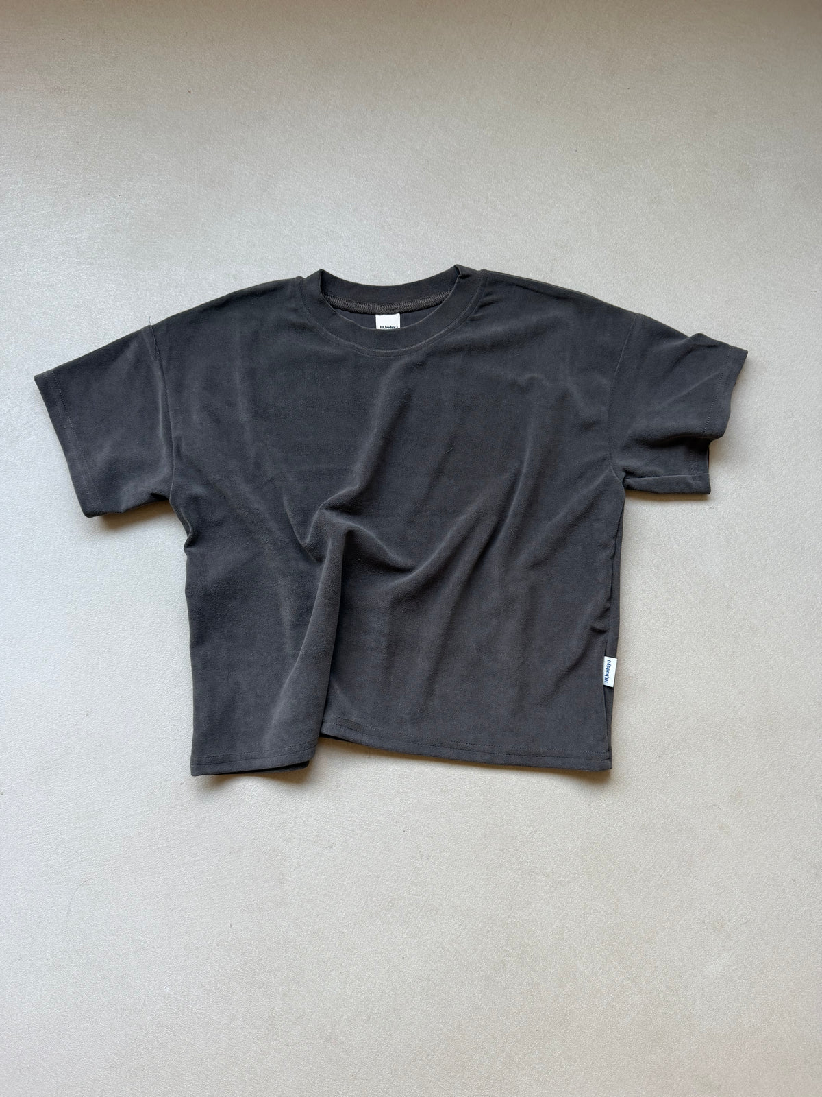 Velvet tee khaki green