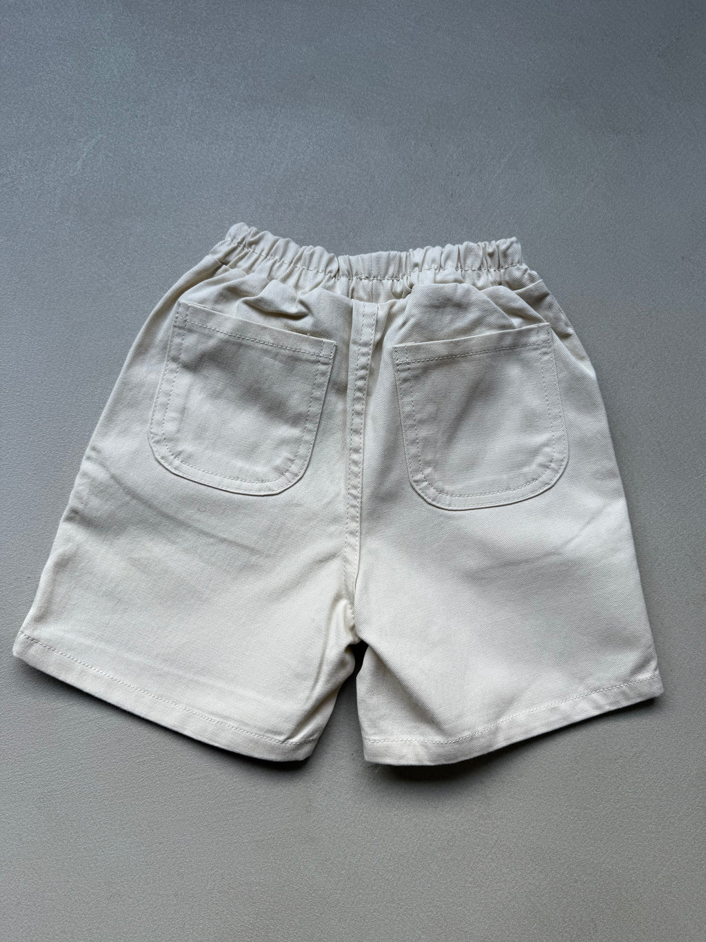 Cotton short beige
