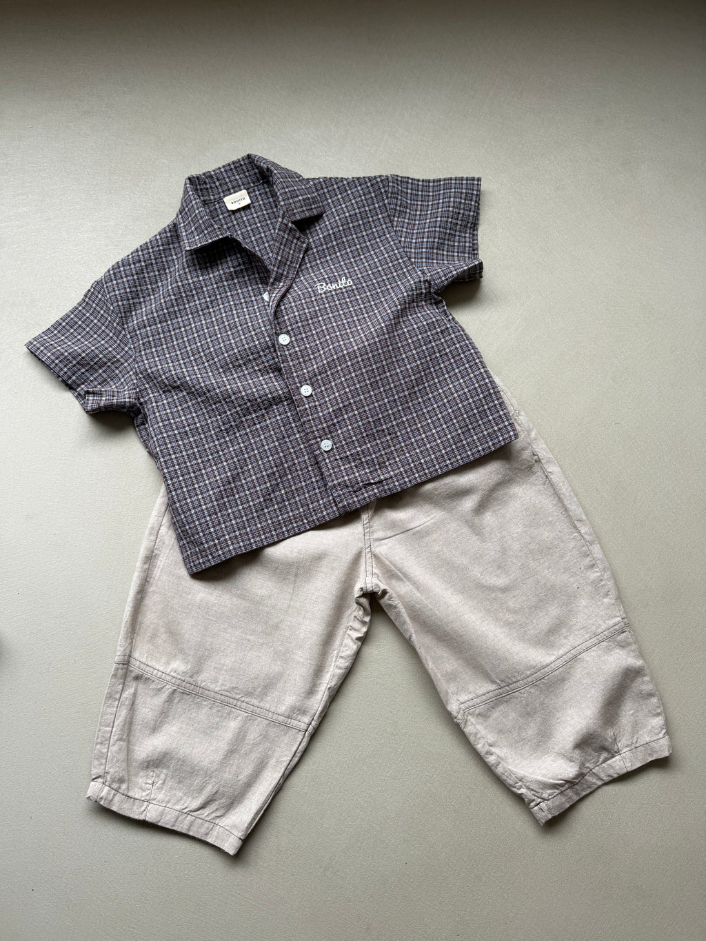 Pants linen
