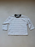 White stripe tee