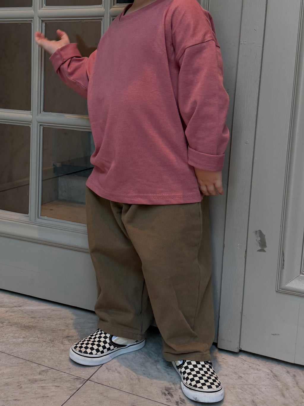 Colour tee long brick