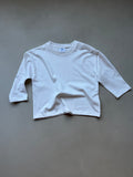 White tee long