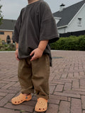 Velvet tee khaki green