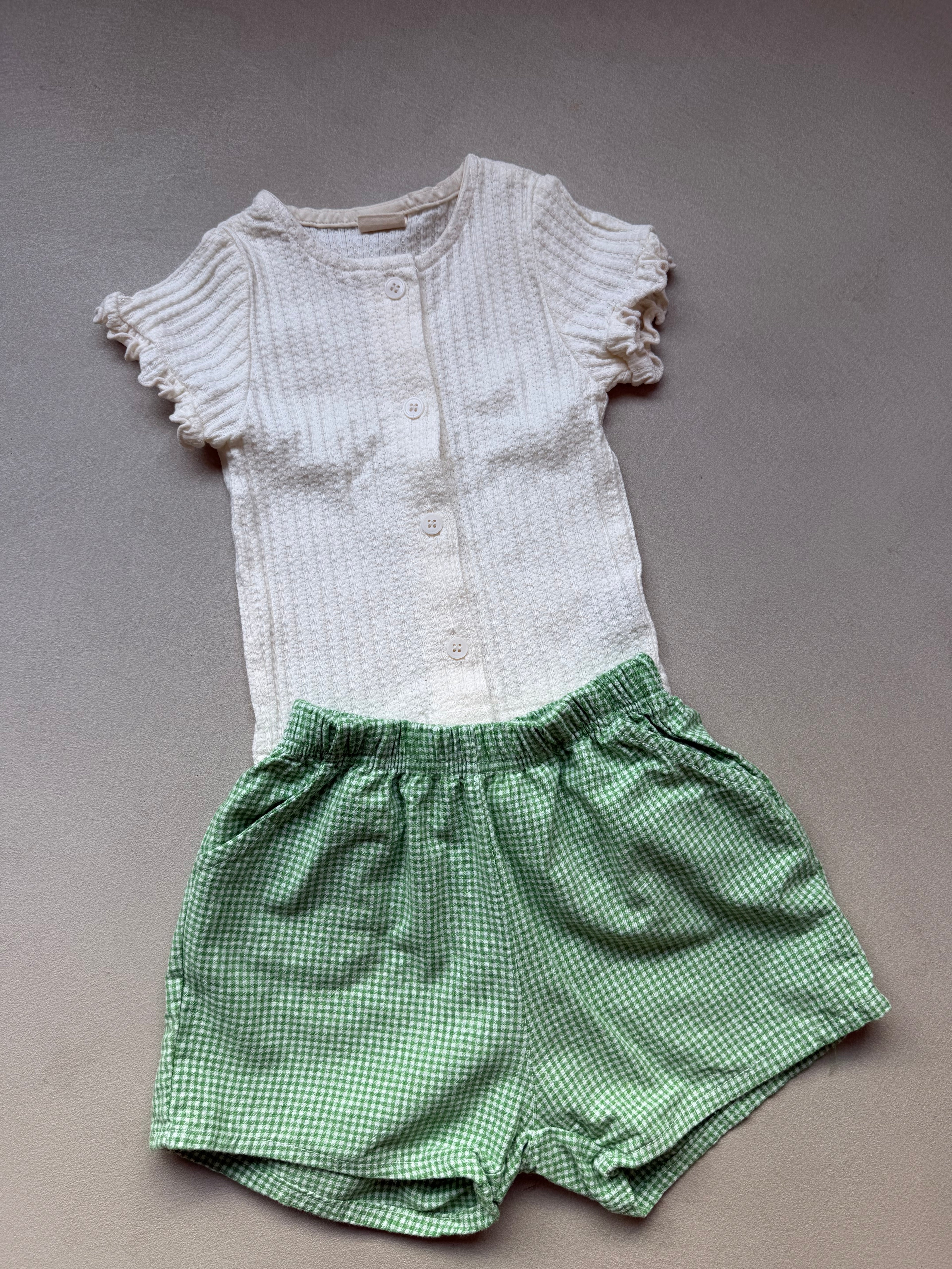 White frill tee