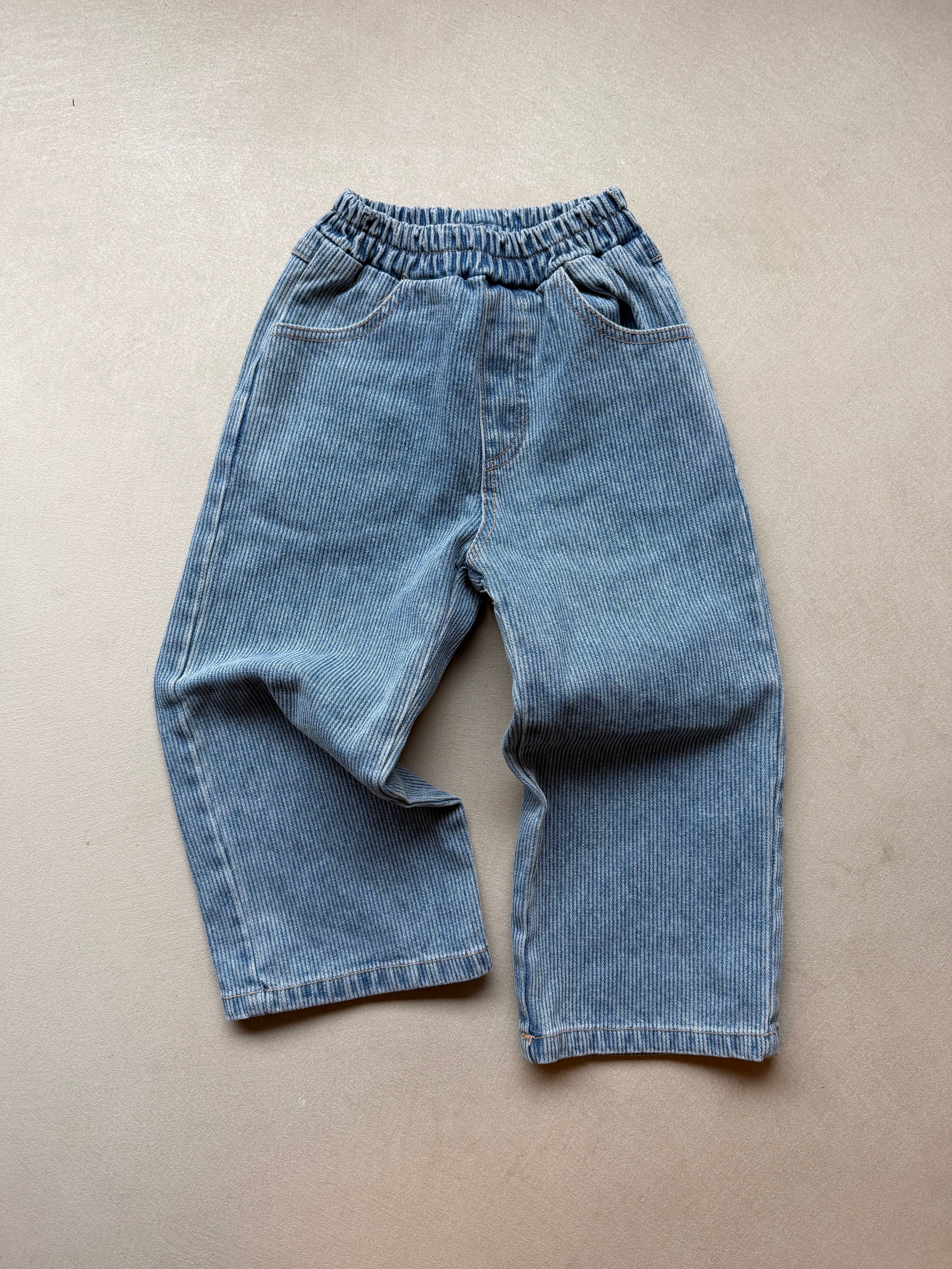 Jeans blue stripe