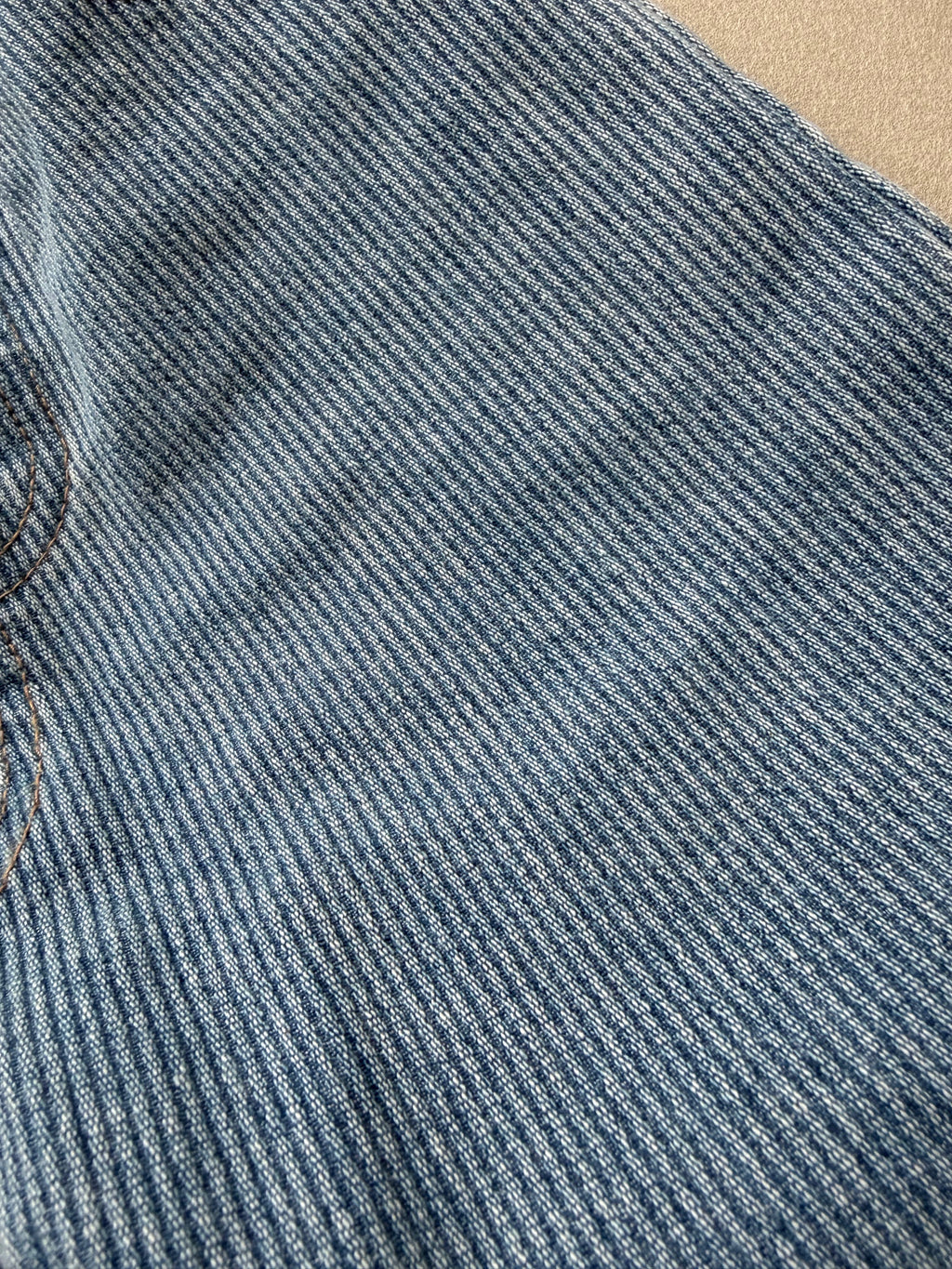 Jeans blue stripe