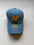 Initial cap light blue