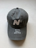 Initial cap khaki grey